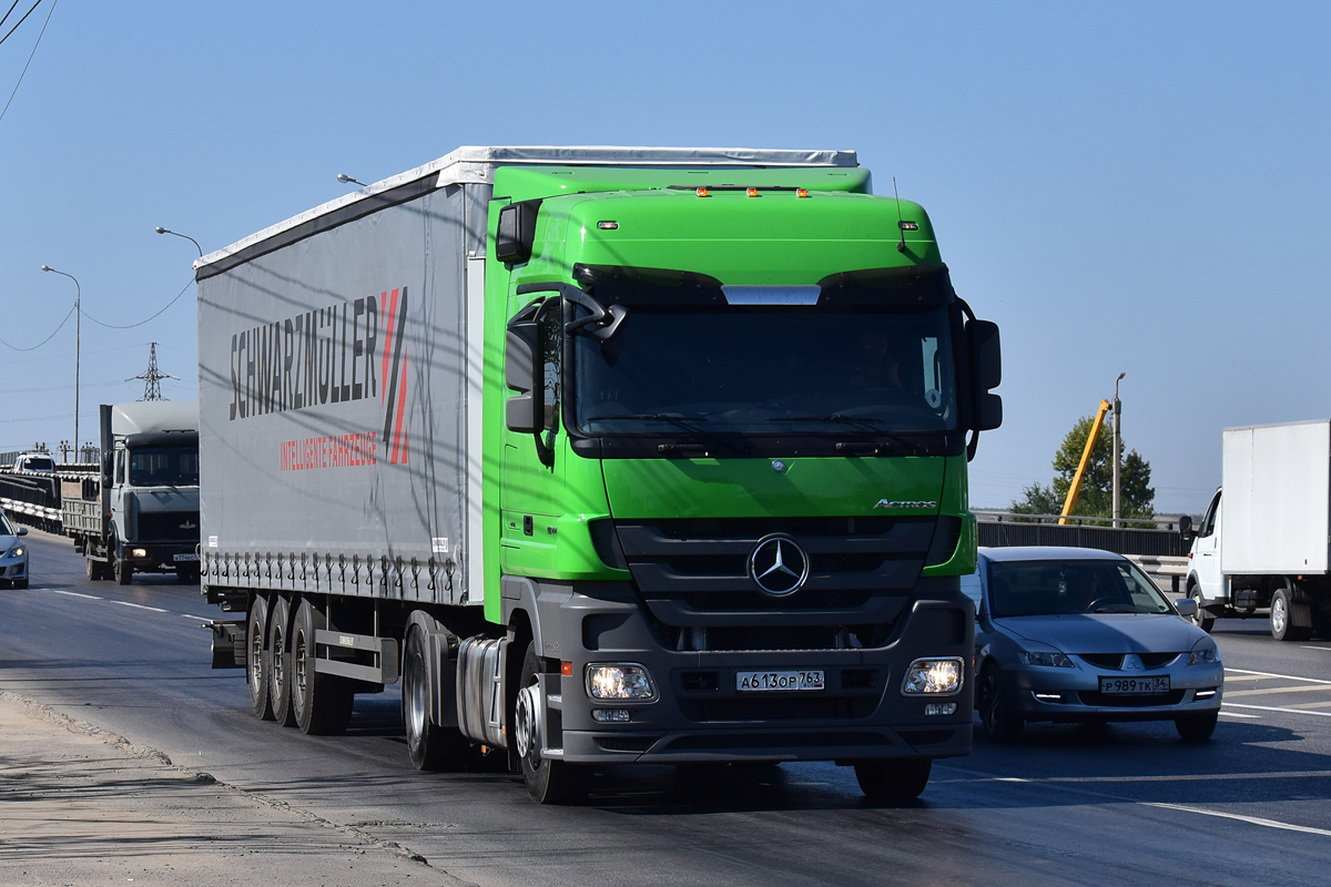 Самарская область, № А 613 ОР 763 — Mercedes-Benz Actros ('2003) 1844