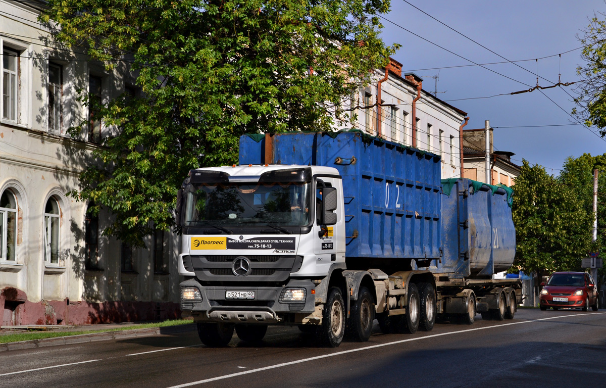 Калужская область, № О 521 МВ 40 — Mercedes-Benz Actros '09 4141 [Z9M]