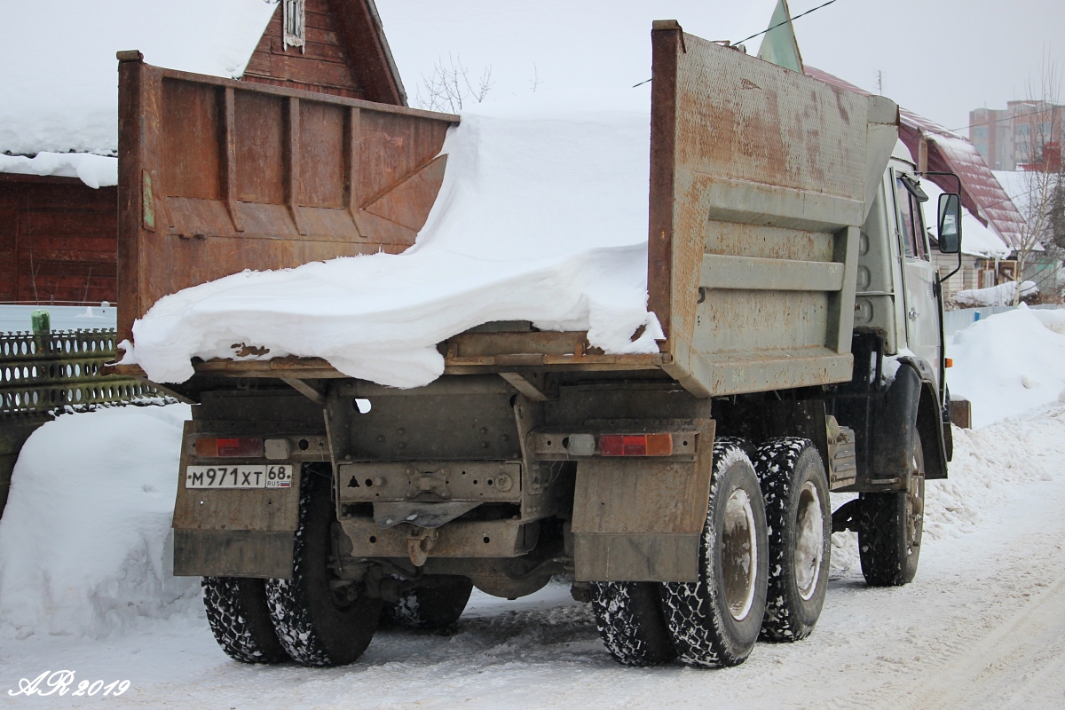 Тамбовская область, № М 971 ХТ 68 — КамАЗ-55111 [551110]