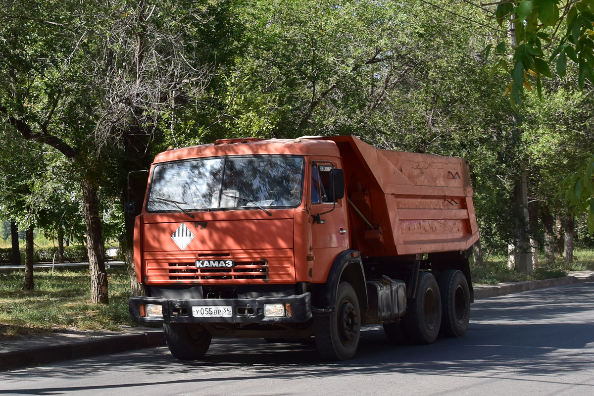 Волгоградская область, № У 055 ВР 34 — КамАЗ-55111-15 [55111R]