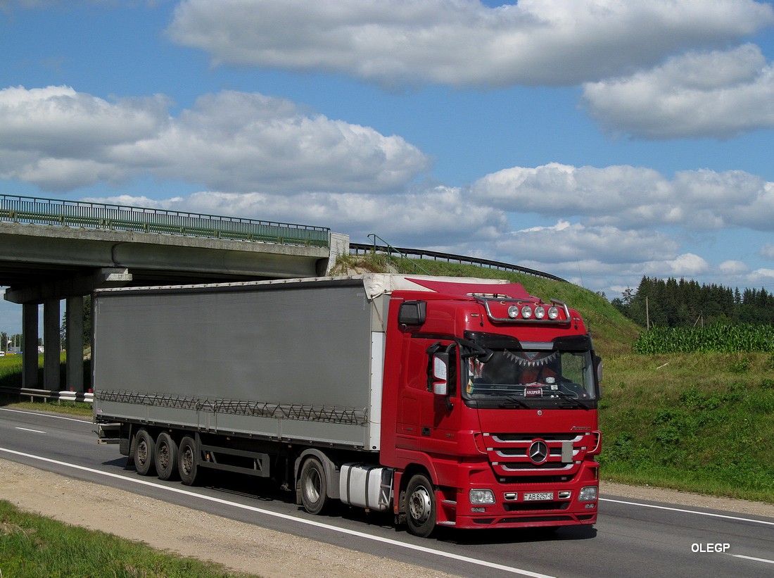 Могилёвская область, № АВ 6257-6 — Mercedes-Benz Actros ('2009) 1841