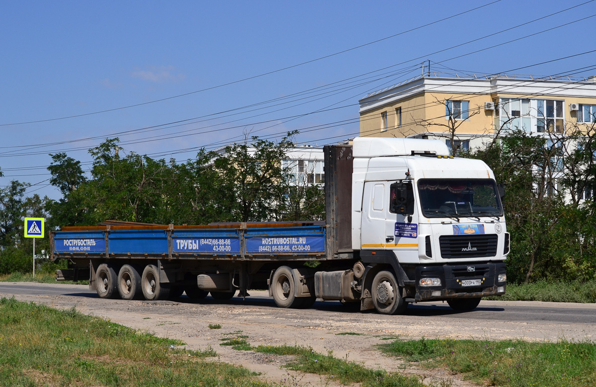 Волгоградская область, № Н 003 РА 190 — МАЗ-5440A9