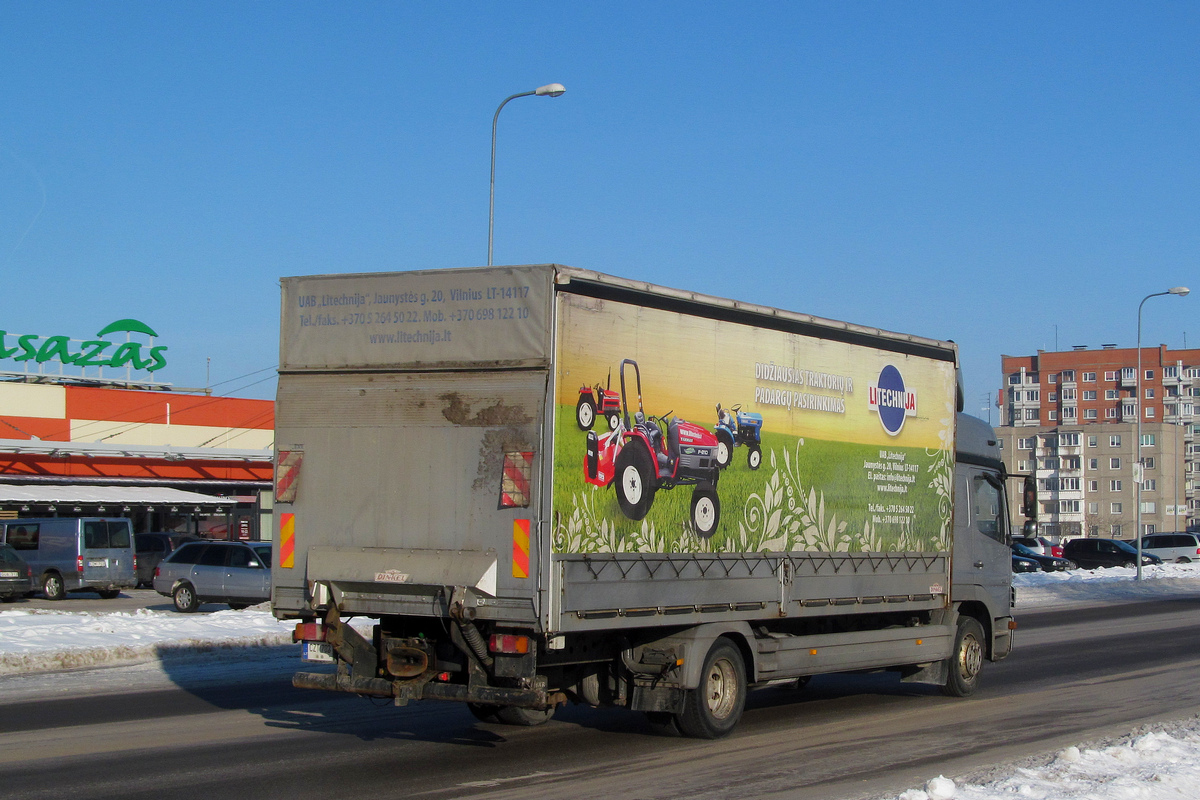 Литва, № CZT 702 — Mercedes-Benz Atego 1223