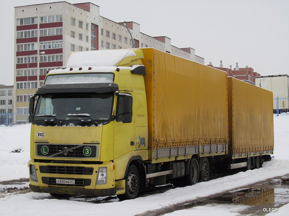 Смоленская область, № В 800 МК 67 — Volvo ('2002) FH12.420