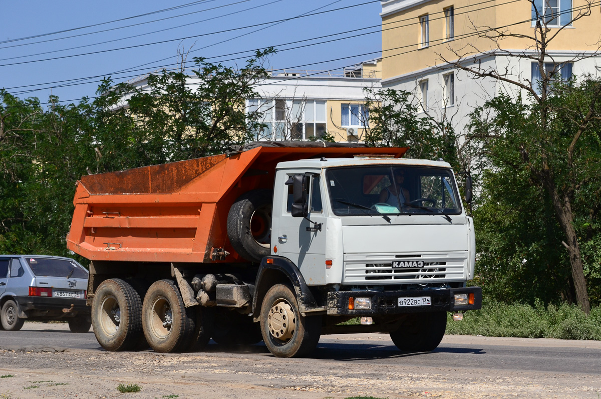 Волгоградская область, № В 922 ВС 134 — КамАЗ-5511