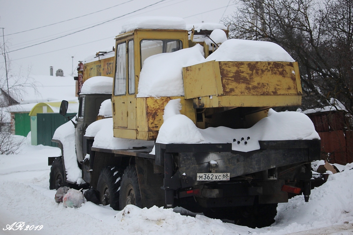 Тамбовская область, № М 362 ХС 68 — Урал-375 (общая модель)