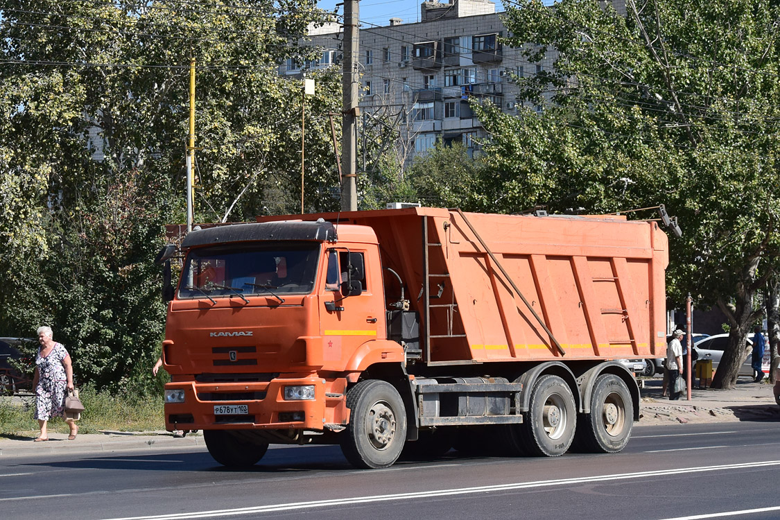 Волгоградская область, № Р 678 УТ 102 — КамАЗ-6520-73