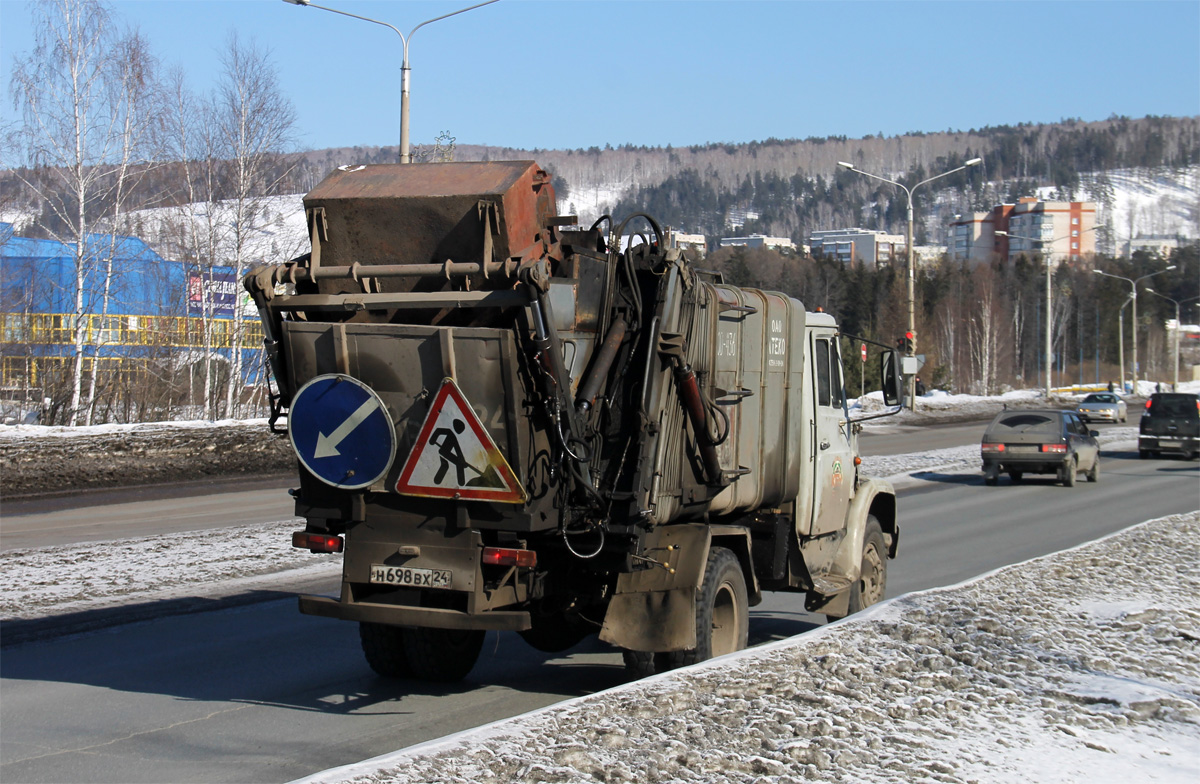 Красноярский край, № Н 698 ВХ 24 — ЗИЛ-433362