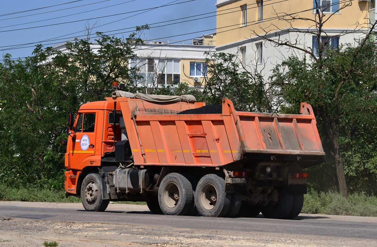 Волгоградская область, № В 184 КТ 134 — КамАЗ-65115-L4