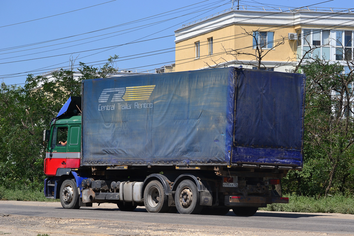 Волгоградская область, № Е 490 АА 134 — MAN F90 (общая модель)