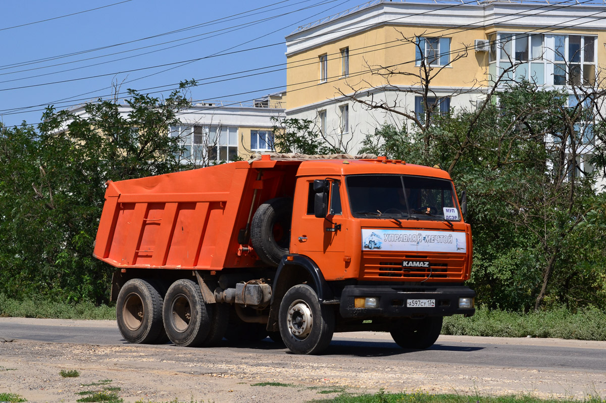 Волгоградская область, № А 597 СУ 134 — КамАЗ-65115 [651150]