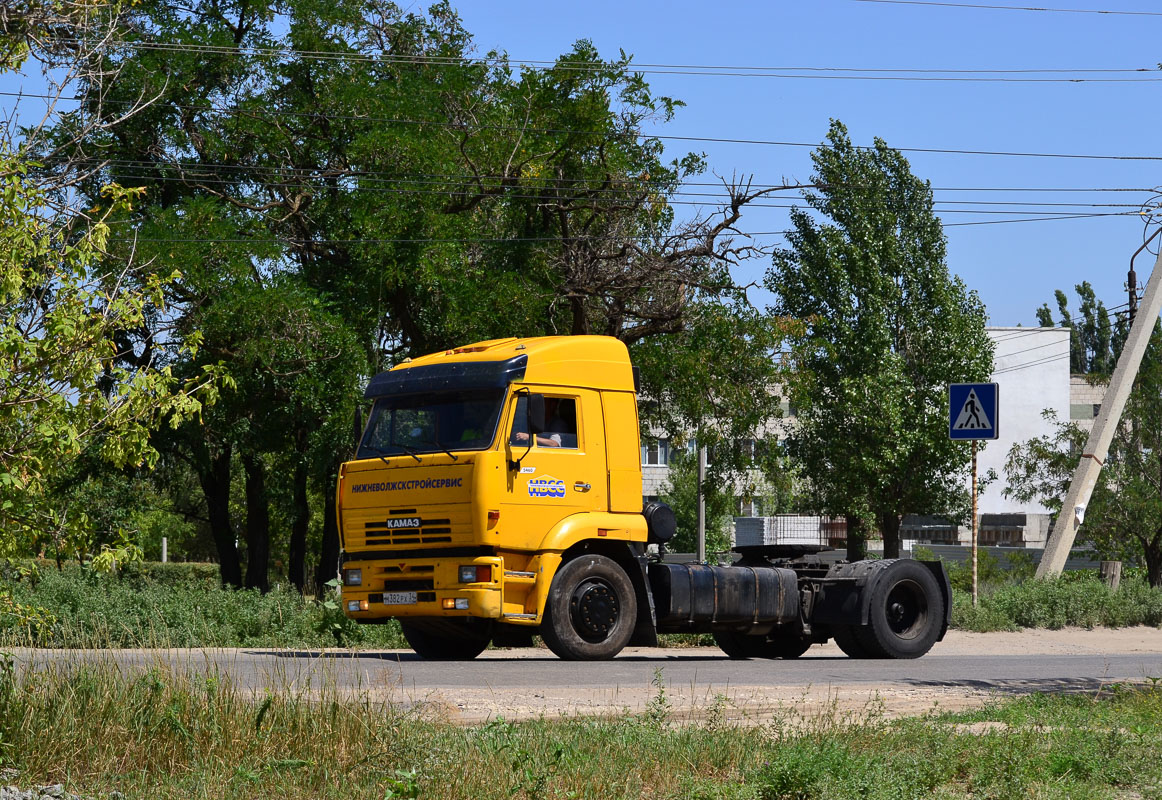 Волгоградская область, № М 382 РХ 34 — КамАЗ-5460-63