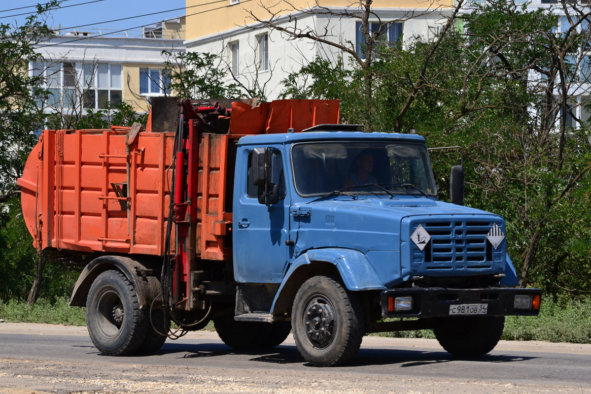 Волгоградская область, № С 981 ОВ 34 — ЗИЛ-433362