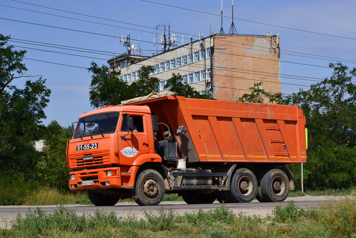 Волгоградская область, № Р 667 ЕР 163 — КамАЗ-6520 [652000]