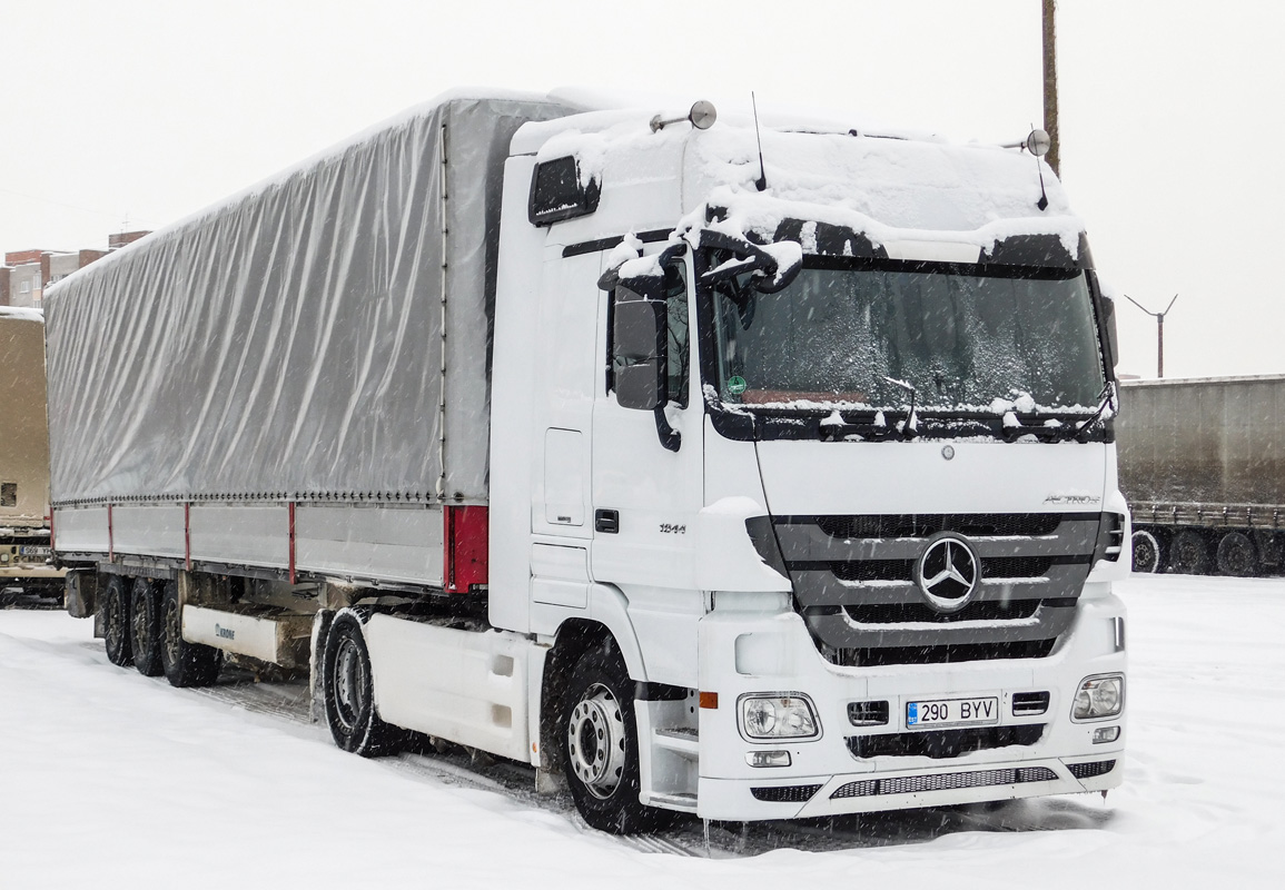 Эстония, № 290 BYV — Mercedes-Benz Actros ('2009) 1844