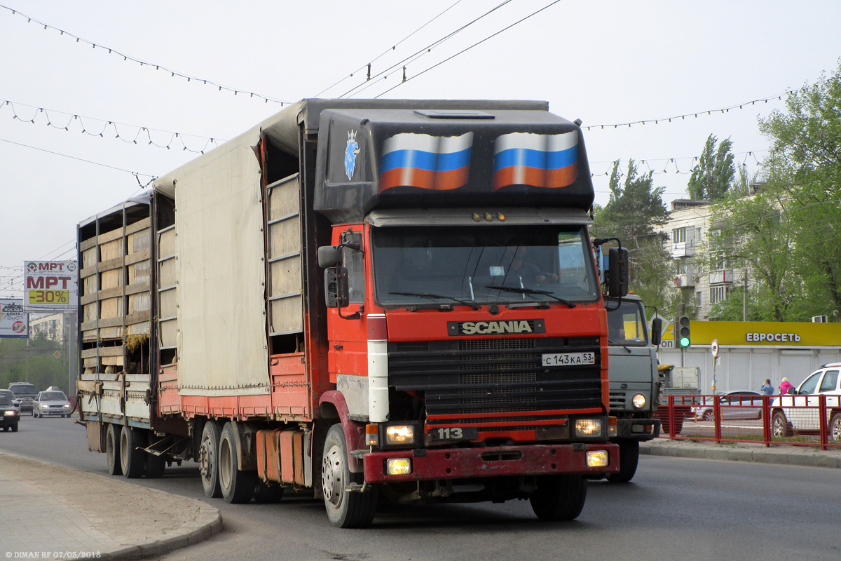 Дагестан, № С 143 КА 53 — Scania (III) R113M