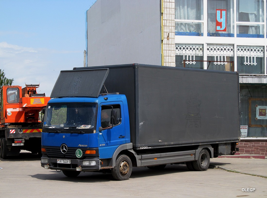 Гомельская область, № АІ 5449-3 — Mercedes-Benz Atego 815