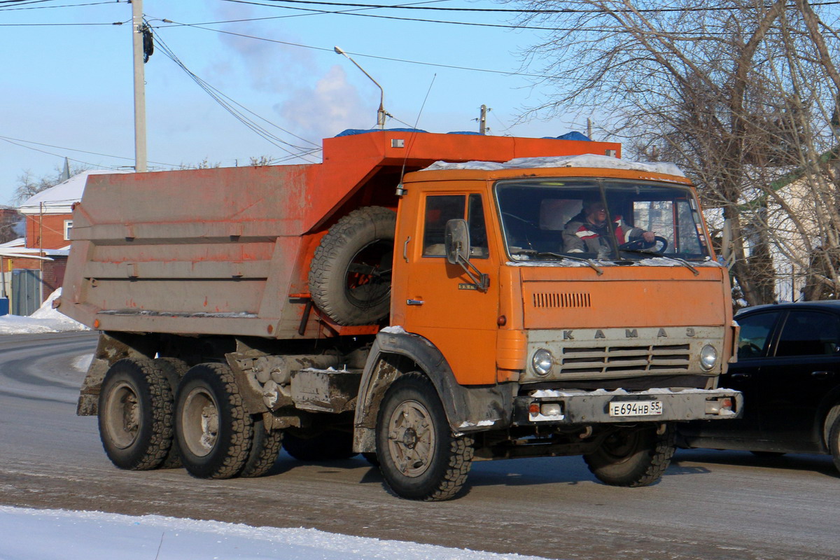 Омская область, № Е 694 НВ 55 — КамАЗ-55111 [551110]