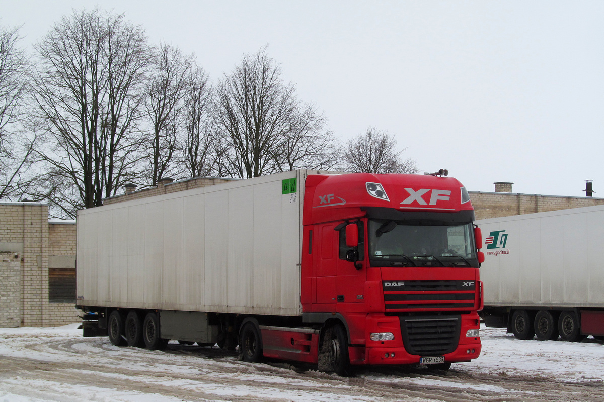 Польша, № WGR YS33 — DAF XF105 FT