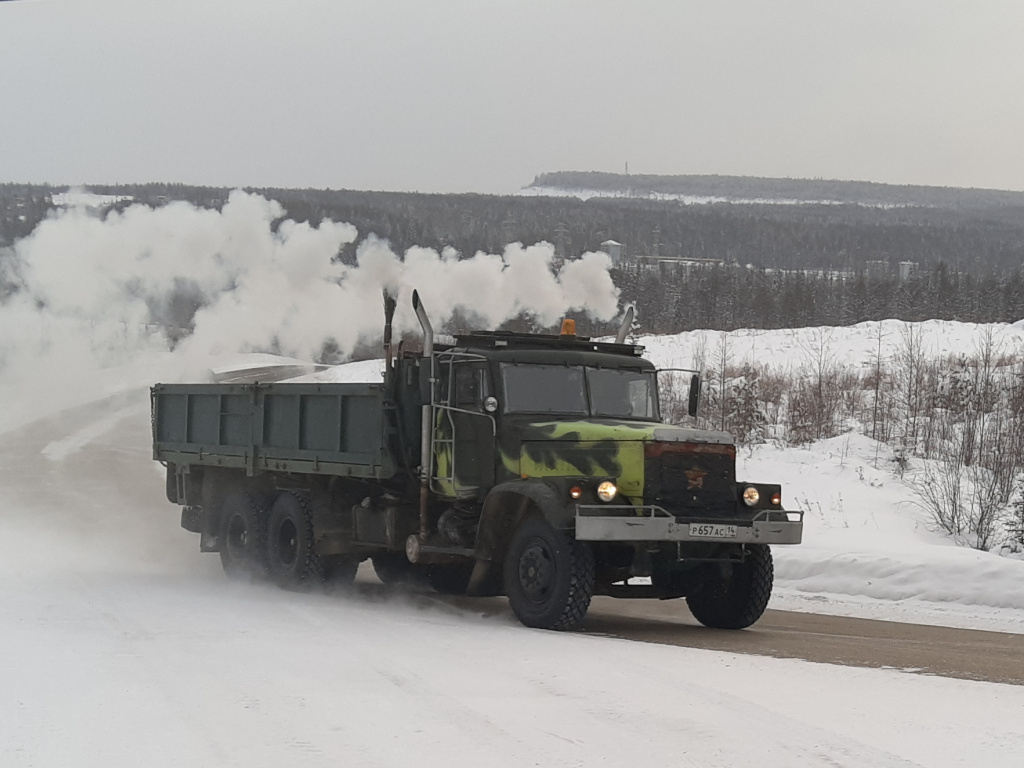 Саха (Якутия), № Р 657 АС 14 — КрАЗ-257Б