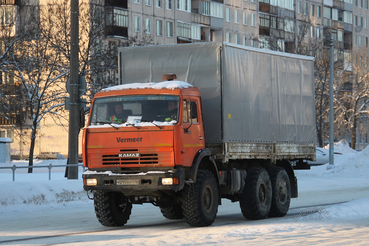 Ленинградская область, № У 297 ЕУ 178 — КамАЗ-43114-15 [43114R]