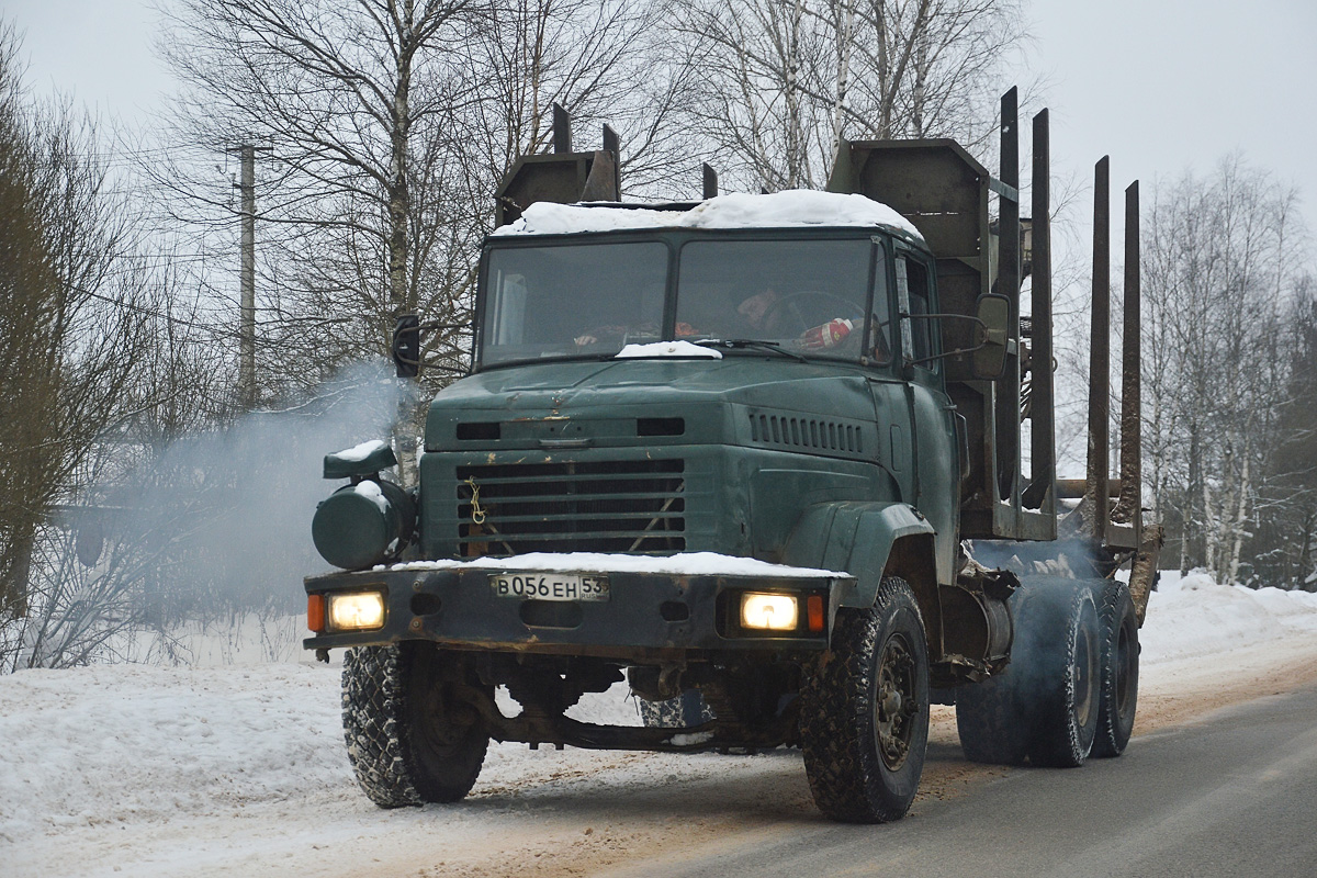 Новгородская область, № В 056 ЕН 53 — КрАЗ (общая модель)