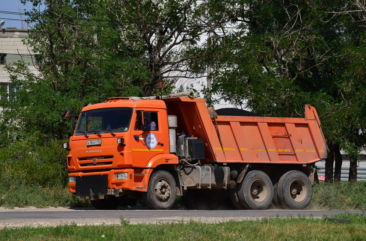 Волгоградская область, № В 184 КТ 134 — КамАЗ-65115-L4