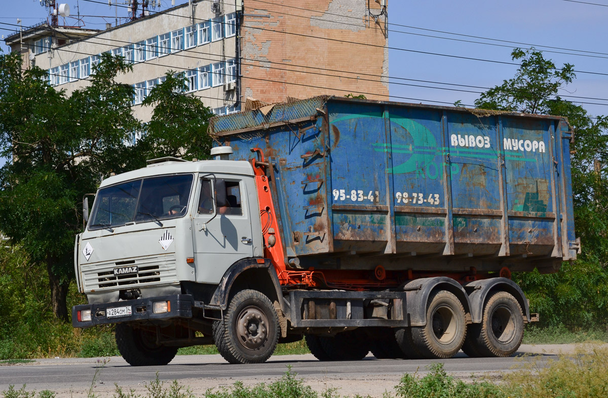 Волгоградская область, № А 284 ОМ 34 — КамАЗ-53229-15 [53229R]