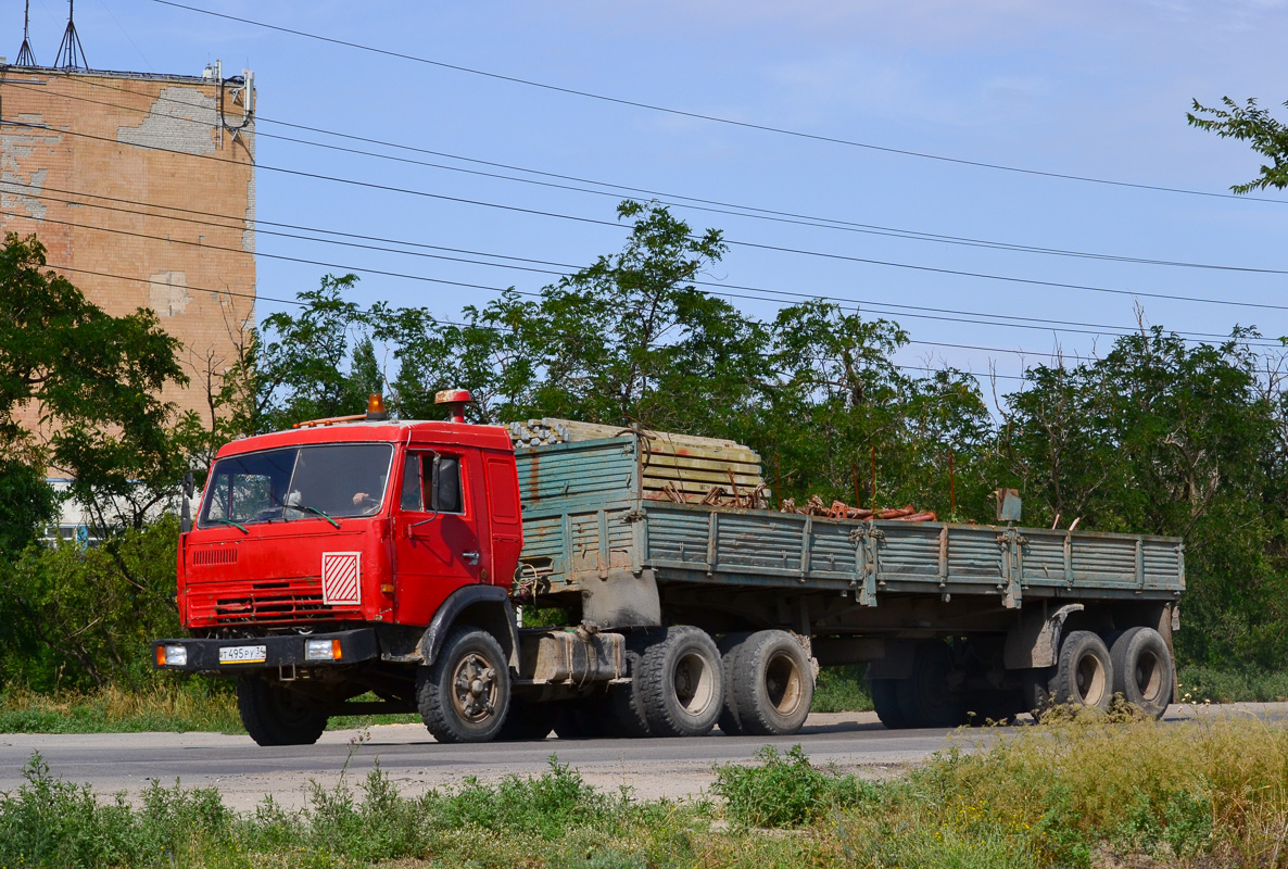 Волгоградская область, № Т 495 РУ 34 — КамАЗ-5410