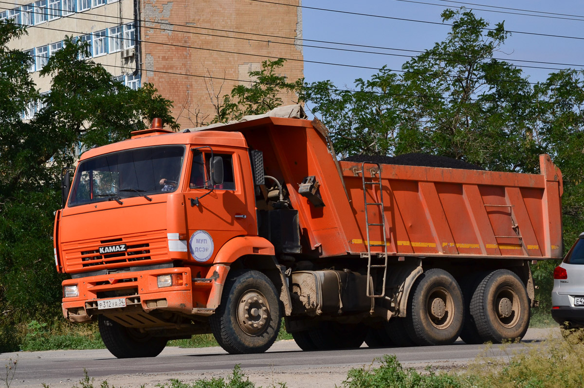 Волгоградская область, № Р 312 УА 34 — КамАЗ-6520 [652000]