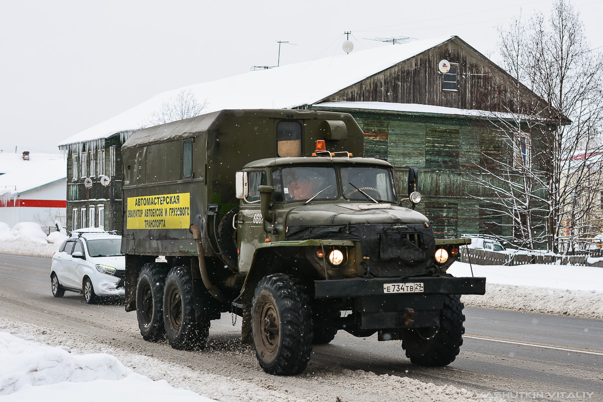 Архангельская область, № 6602 — Урал-375ЕМ