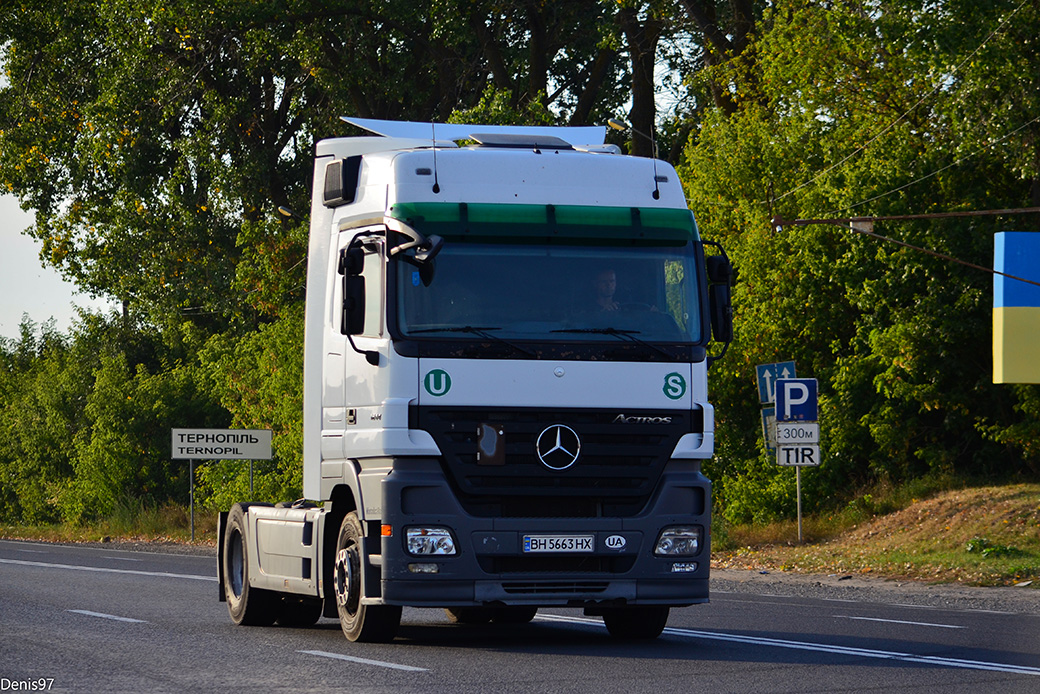 Одесская область, № ВН 5663 НХ — Mercedes-Benz Actros ('2003) 1844