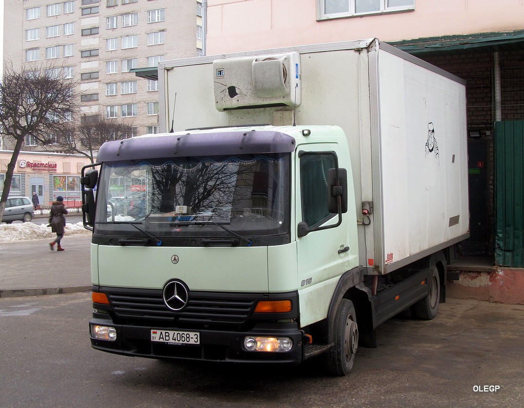 Гомельская область, № АВ 4068-3 — Mercedes-Benz Atego 815