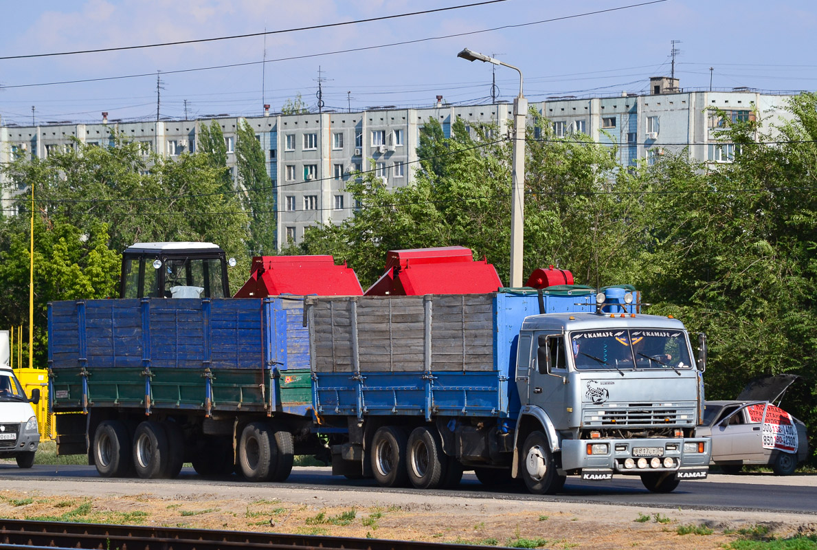 Волгоградская область, № В 817 СТ 34 — КамАЗ-5320