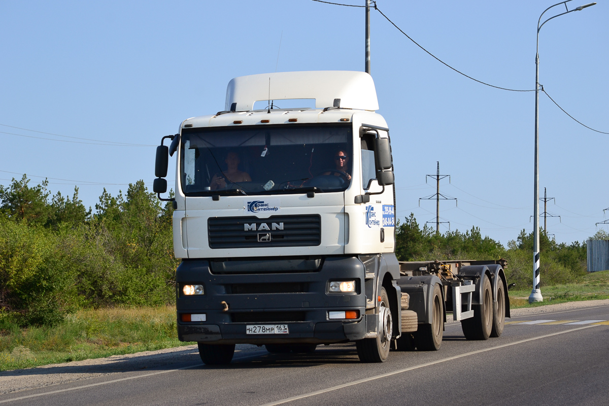 Самарская область, № Н 278 МР 163 — MAN TGA 18.480