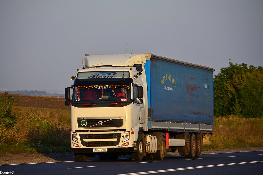 Закарпатская область, № АО 4652 ВТ — Volvo ('2008) FH.460