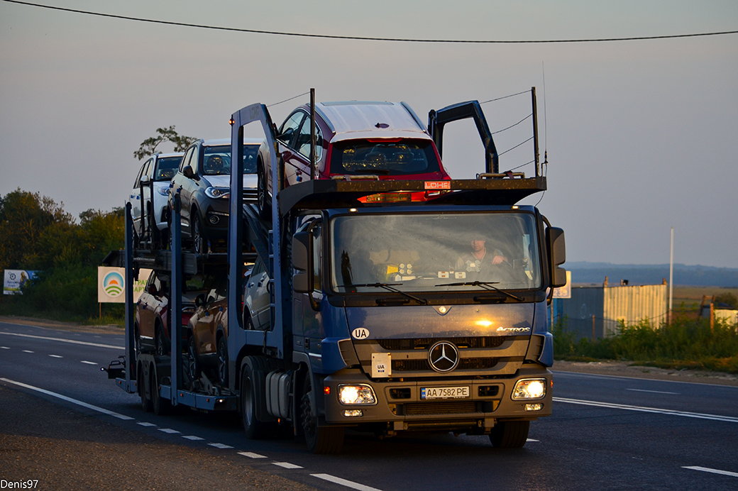 Киев, № АА 7582 РЕ — Mercedes-Benz Actros ('2009) 1841