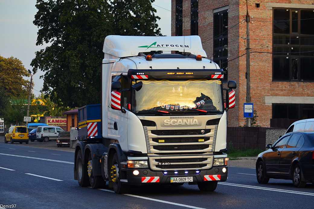 Киев, № АА 0809 ТС — Scania ('2013) G440