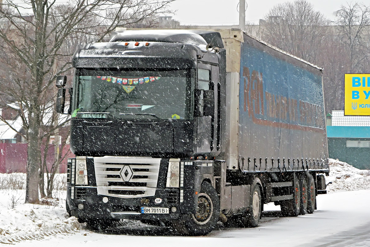 Сумская область, № ВМ 7011 ВІ — Renault Magnum E-Tech ('2001)