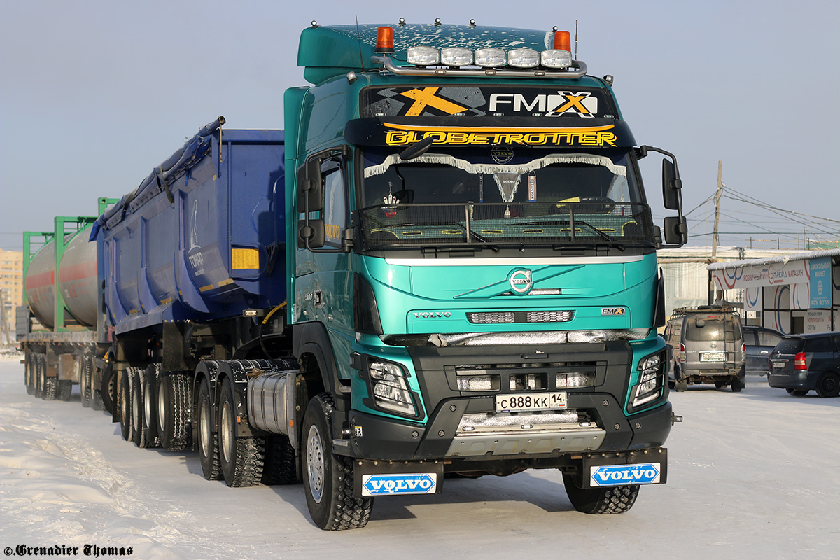 Саха (Якутия), № С 888 КК 14 — Volvo ('2013) FMX.500