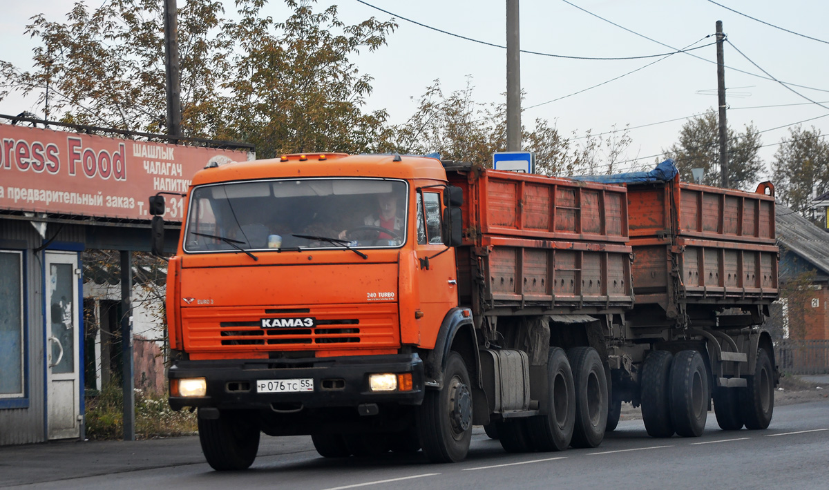 Омская область, № Р 076 ТС 55 — КамАЗ-65115-15 [65115R]