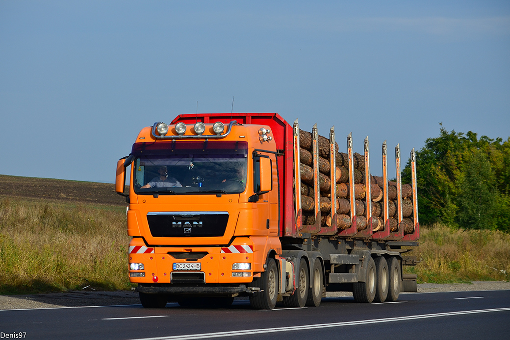 Львовская область, № ВС 2424 НВ — MAN TGX ('2007) 26.540