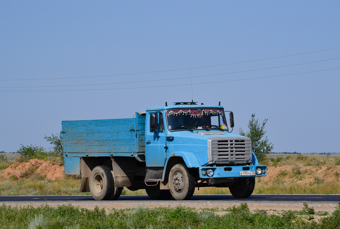 Волгоградская область, № В 193 МА 34 — ЗИЛ-433362