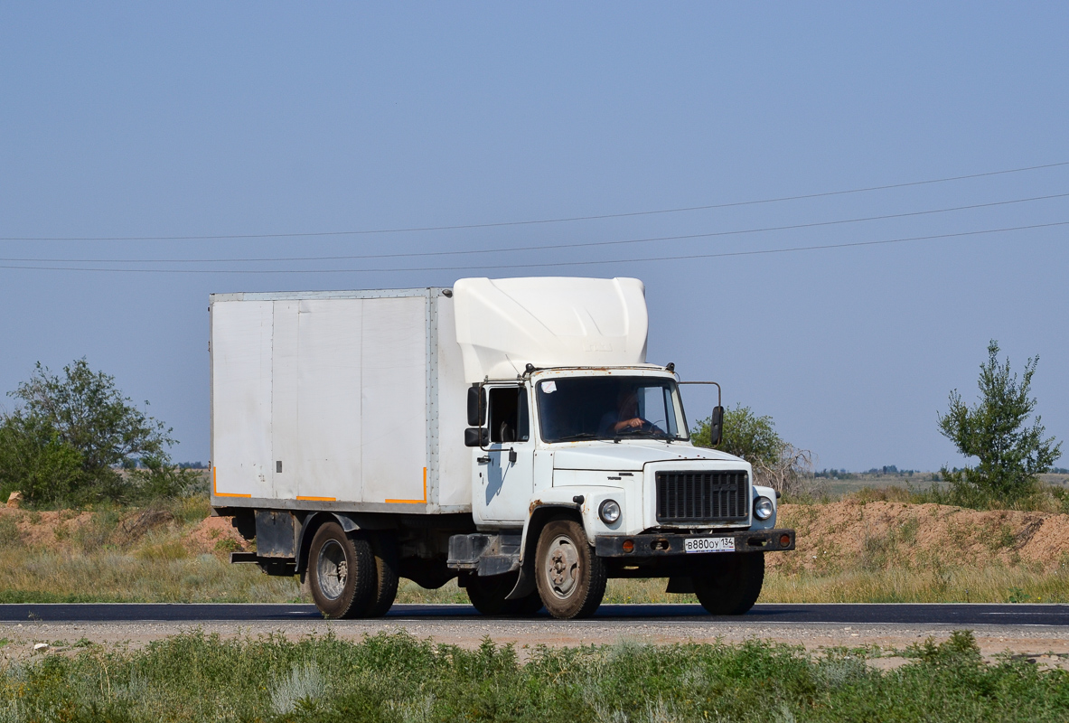 Волгоградская область, № В 880 ОУ 134 — ГАЗ-3309