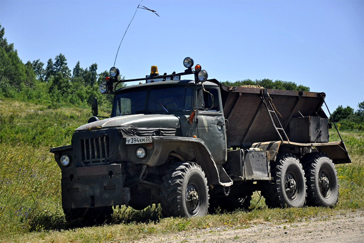 Алтайский край, № У 394 КМ 22 — Урал-4320