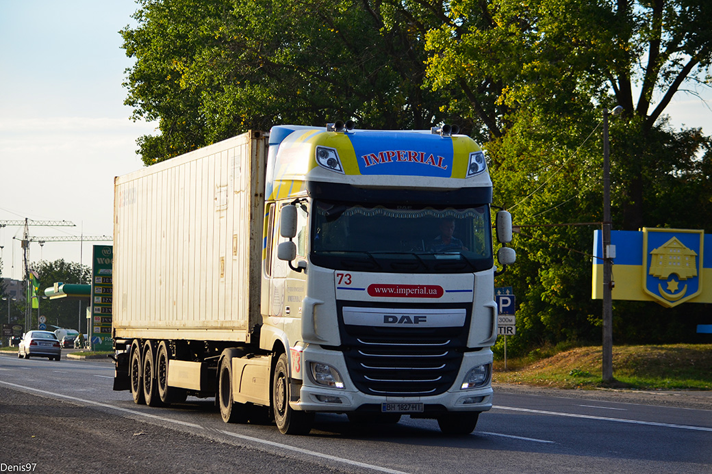 Одесская область, № 73 — DAF XF Euro6 FT