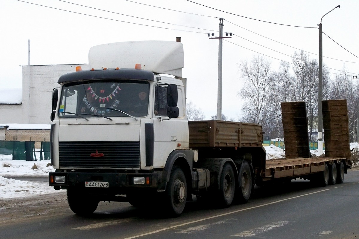 Могилёвская область, № АА 6124-6 — МАЗ-6422 (общая модель)