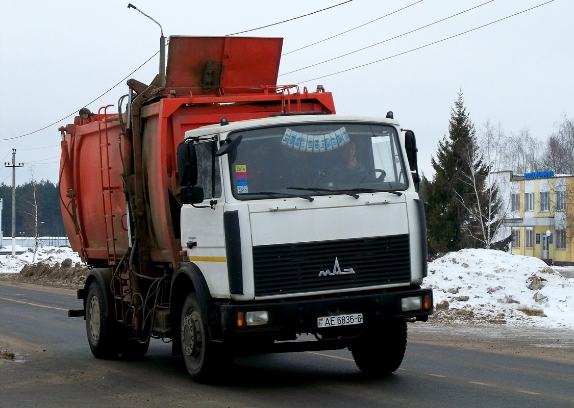 Могилёвская область, № АЕ 6836-6 — МАЗ-5337 (общая модель)