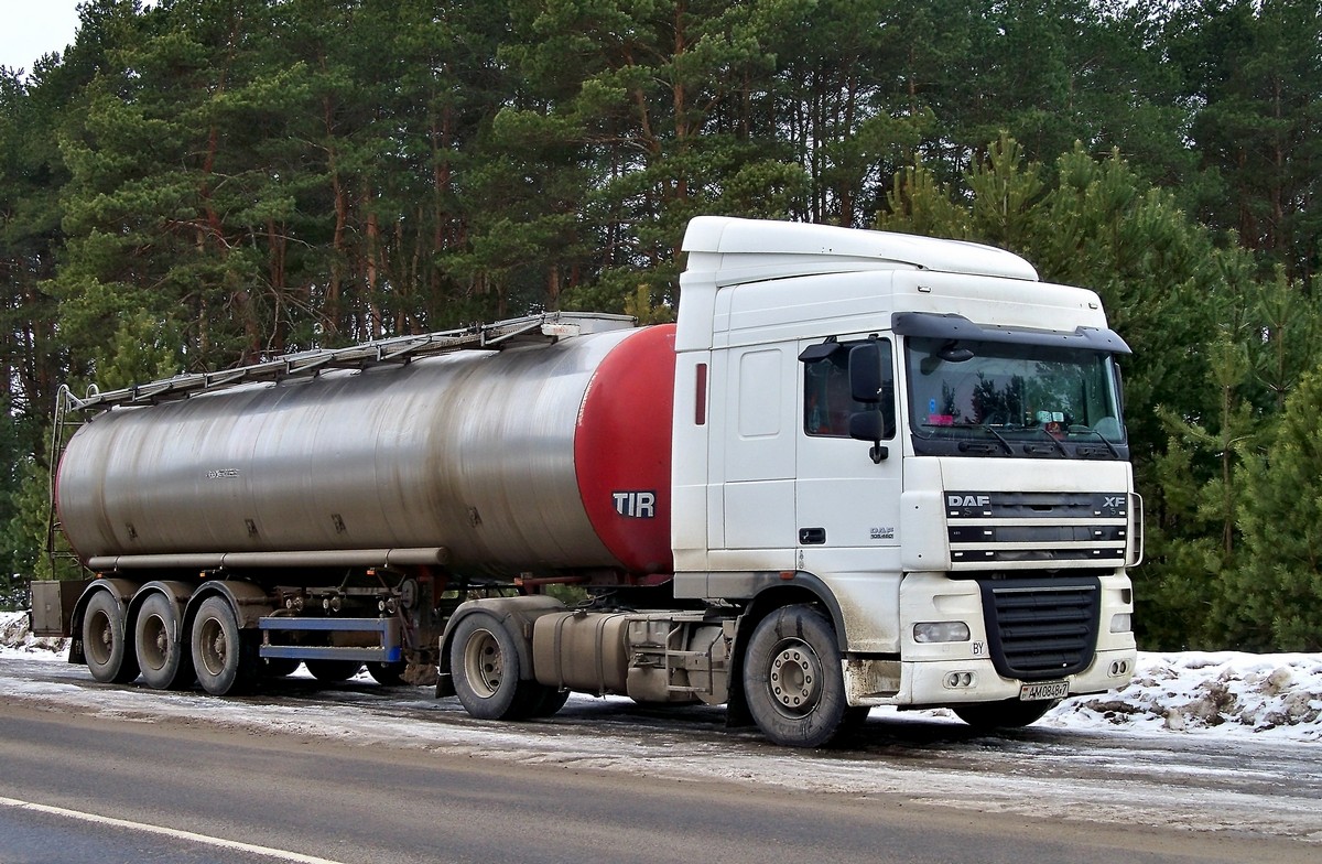 Минск, № АМ 0848-7 — DAF XF105 FT