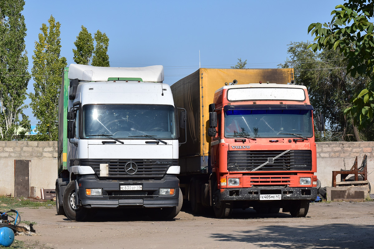 Псковская область, № С 830 ВР 60 — Mercedes-Benz Actros ('1997) 1835